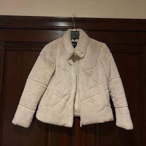 Zara Fur Bomber Jacket